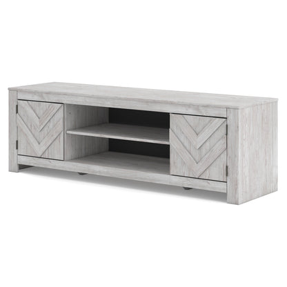Cayboni 71" TV Stand with Electric Fireplace