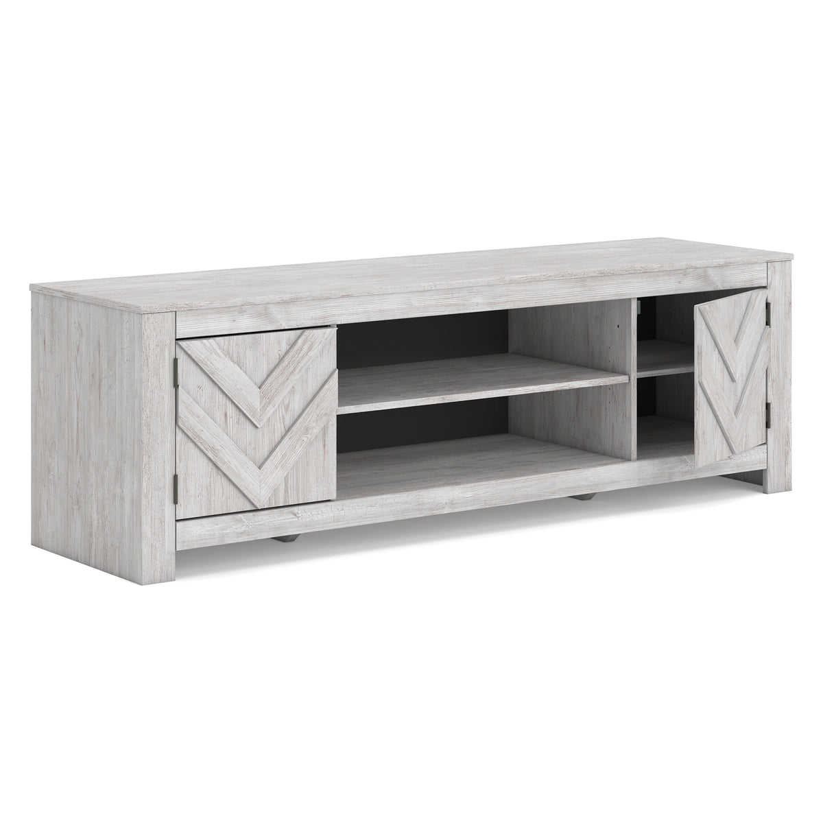 Cayboni 71" TV Stand with Electric Fireplace
