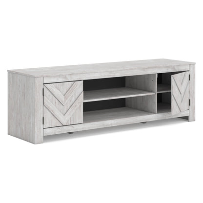 Cayboni 71" TV Stand with Electric Fireplace