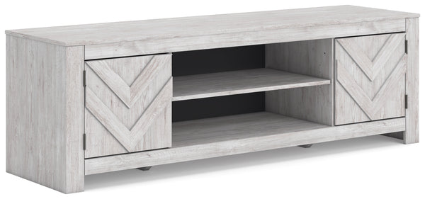 Cayboni LG TV Stand w/Fireplace Option