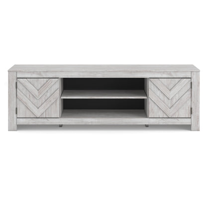 Cayboni 71" TV Stand with Electric Fireplace