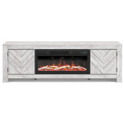 Cayboni 71" TV Stand with Electric Fireplace