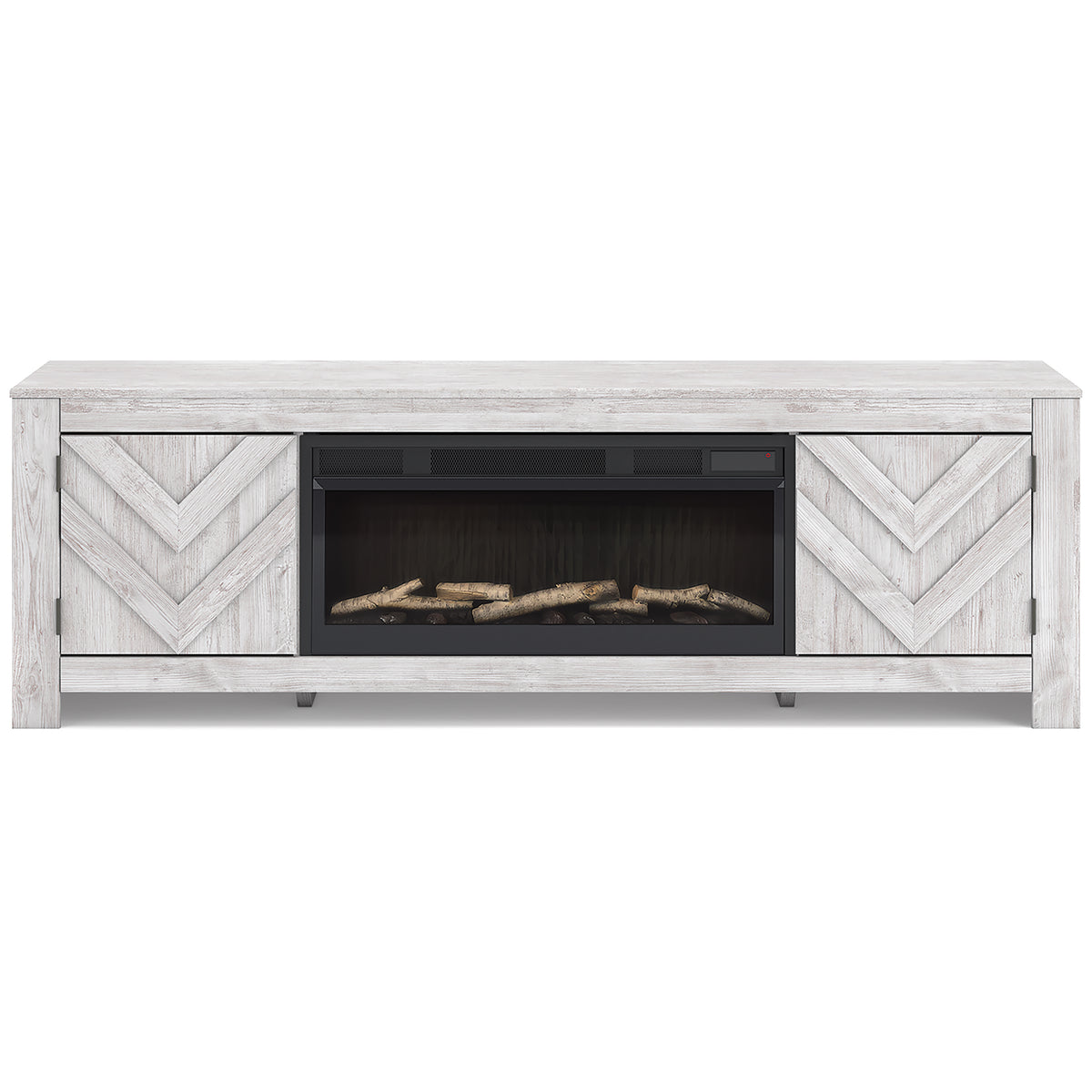 Cayboni 71" TV Stand with Electric Fireplace