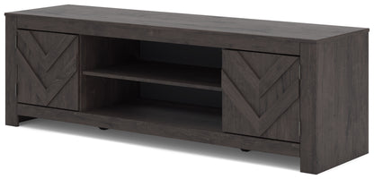 Cayboni LG TV Stand w/Fireplace Option