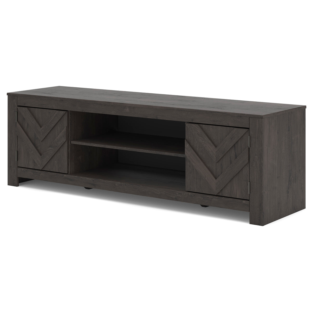 Cayboni 71" TV Stand with Electric Fireplace