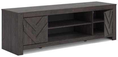 Cayboni LG TV Stand w/Fireplace Option
