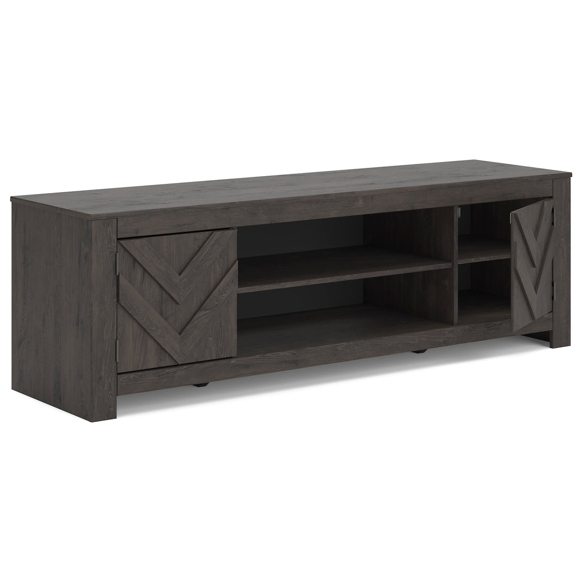 Cayboni 71" TV Stand with Electric Fireplace