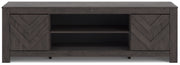 Cayboni LG TV Stand w/Fireplace Option