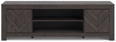 Cayboni LG TV Stand w/Fireplace Option