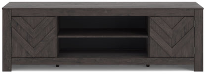 Cayboni LG TV Stand w/Fireplace Option