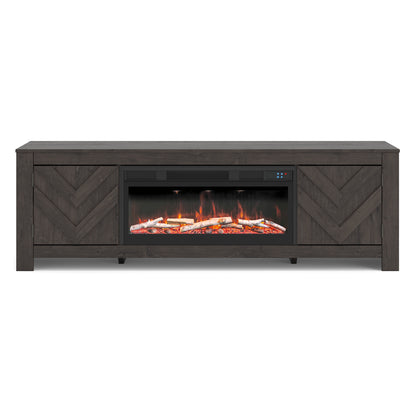 Cayboni 71" TV Stand with Electric Fireplace