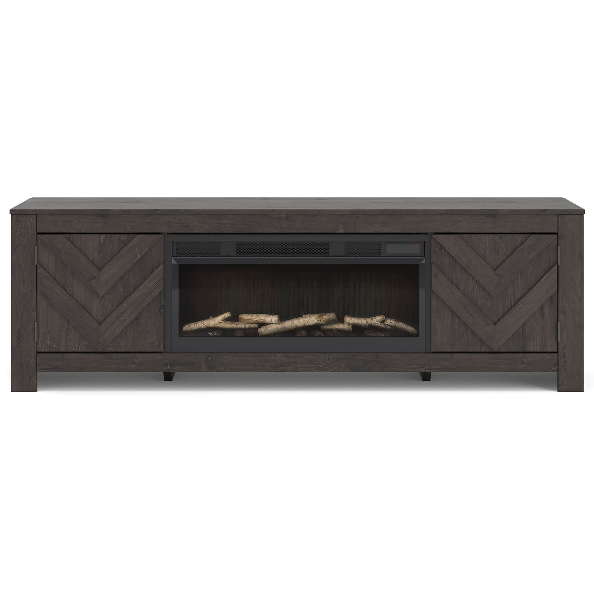 Cayboni 71" TV Stand with Electric Fireplace