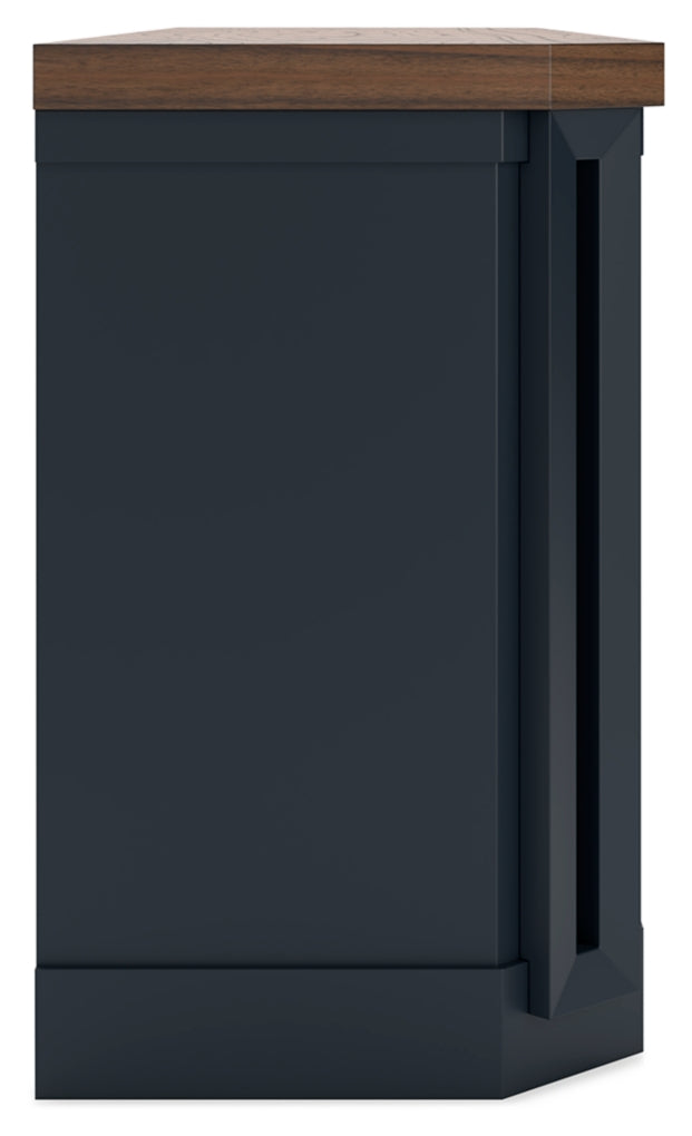 Landocken XL TV Stand w/Fireplace Option