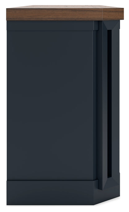 Landocken XL TV Stand w/Fireplace Option