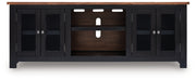 Wildenauer XL TV Stand w/Fireplace Option