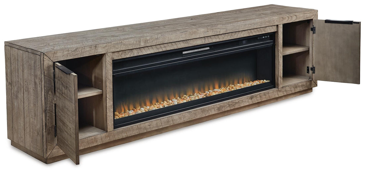 Krystanza TV Stand w/Electric Fireplace