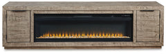 Krystanza TV Stand w/Electric Fireplace