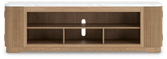 Camdill XL TV Stand with Fireplace Option