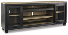 Foyland XL TV Stand with Fireplace Option