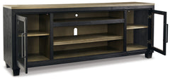Foyland XL TV Stand with Fireplace Option