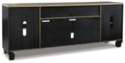 Foyland XL TV Stand with Fireplace Option