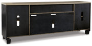 Foyland XL TV Stand with Fireplace Option