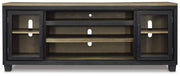 Foyland XL TV Stand with Fireplace Option