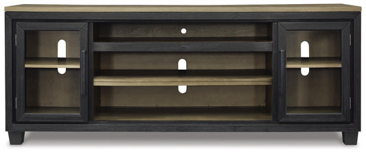 Foyland XL TV Stand with Fireplace Option