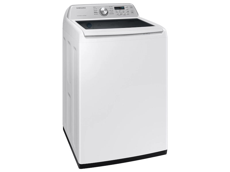 4.6 cu. ft. Large Capacity Smart Top Load Washer with ActiveWave™ Agitator and Active WaterJet in White