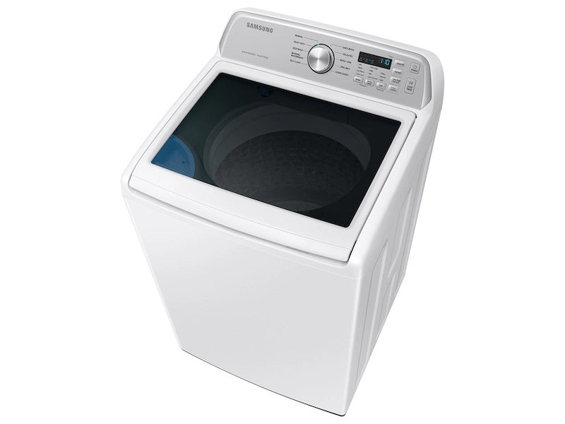 4.6 cu. ft. Large Capacity Smart Top Load Washer with ActiveWave™ Agitator and Active WaterJet in White
