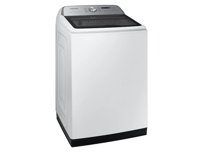 5.4 cu. ft. Extra-Large Capacity Smart Top Load Washer with ActiveWave™ Agitator and Super Speed Wash in White