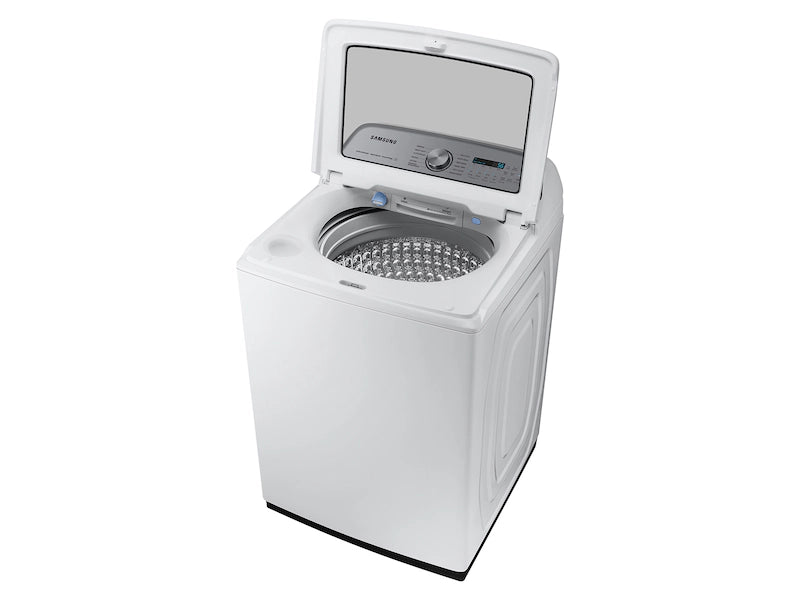 5.4 cu. ft. Extra-Large Capacity Smart Top Load Washer with ActiveWave™ Agitator and Super Speed Wash in White