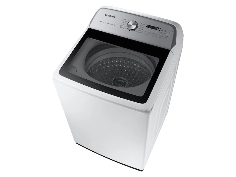 5.5 cu. ft. Extra-Large Capacity Smart Top Load Washer with Super Speed Wash in White