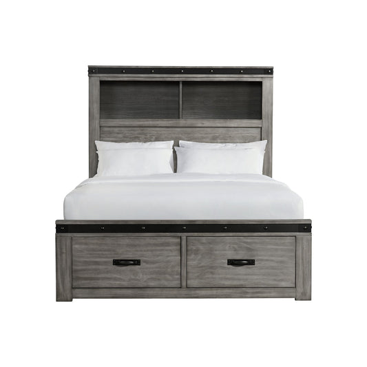 Wade Youth Full Platform Storage Bed