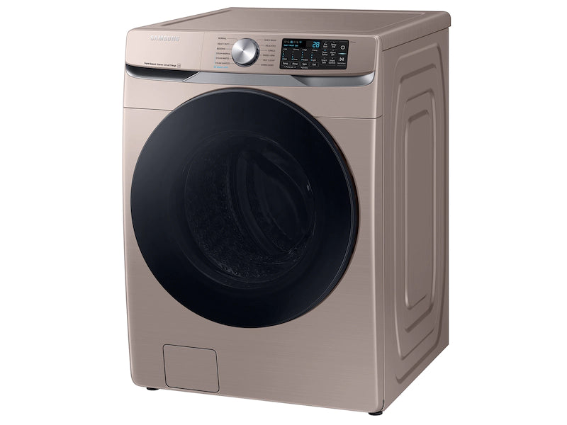4.5 cu. ft. Large Capacity Smart Front Load Washer with Super Speed Wash - Champagne