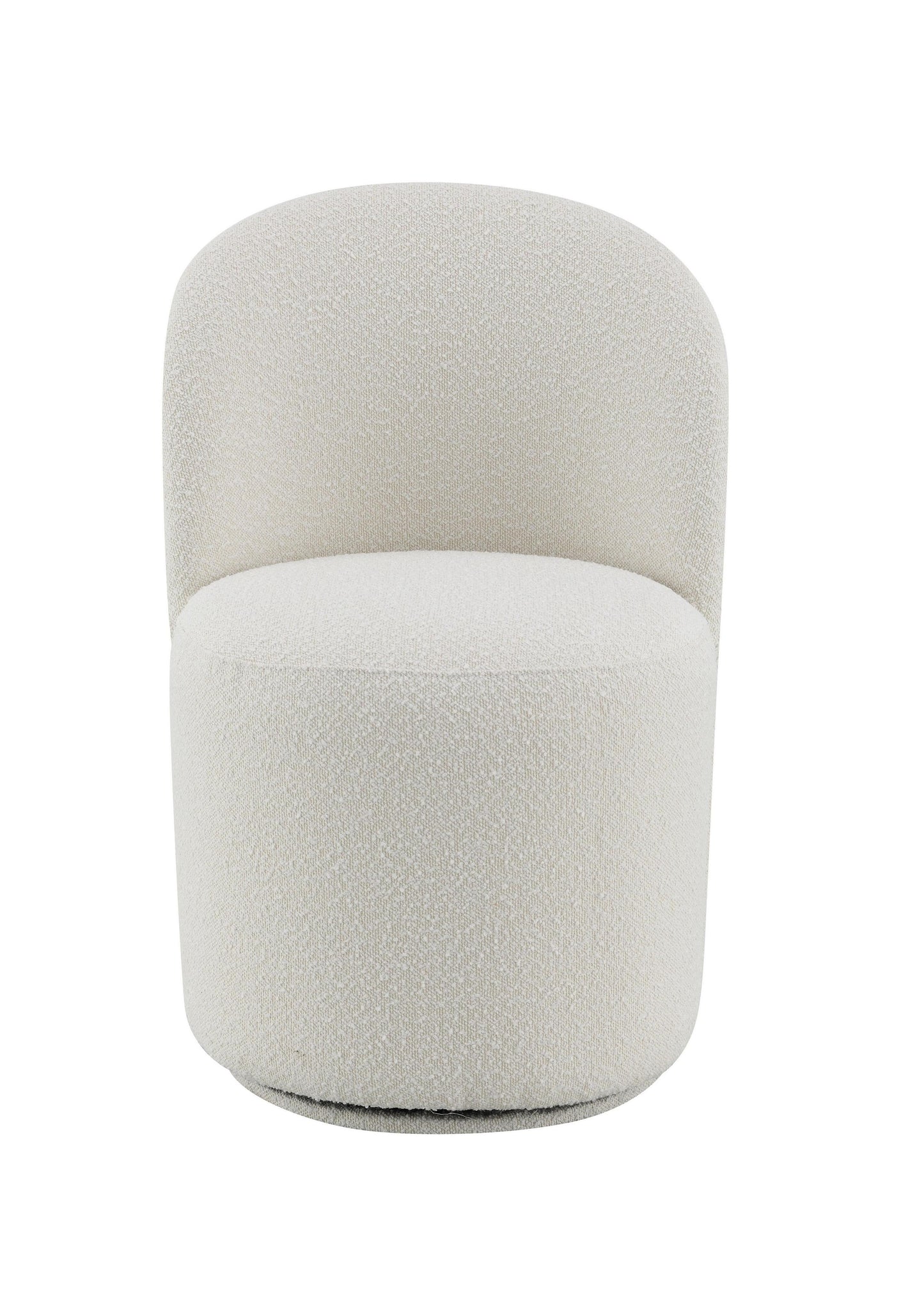 Hollis Boucle Upholstered Side Chair w/Swivel (Set-2)