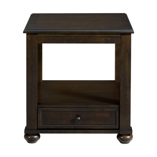 Wagner End Table in Cherry