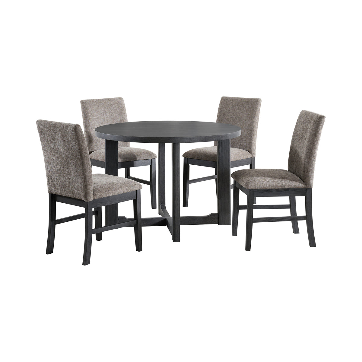 Wakefield 5PC Dining Set with Table and 4 Chairs in Espresso