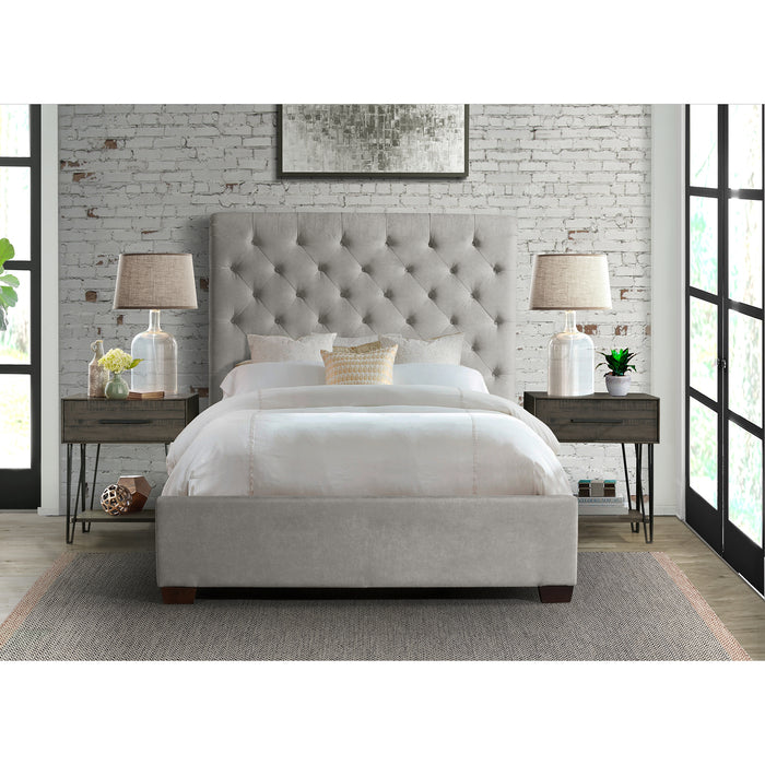 Waldorf Grey Upholstered Bed