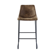 Wes Bar Stool (QSD6099) 29" Brown Bar Stool (2 Per Carton)