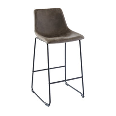 Wes Bar Stool (QSD6099) 29" Grey Bar Stool (2 Per Carton)