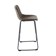 Wes Bar Stool (QSD6099) 29" Grey Bar Stool (2 Per Carton)