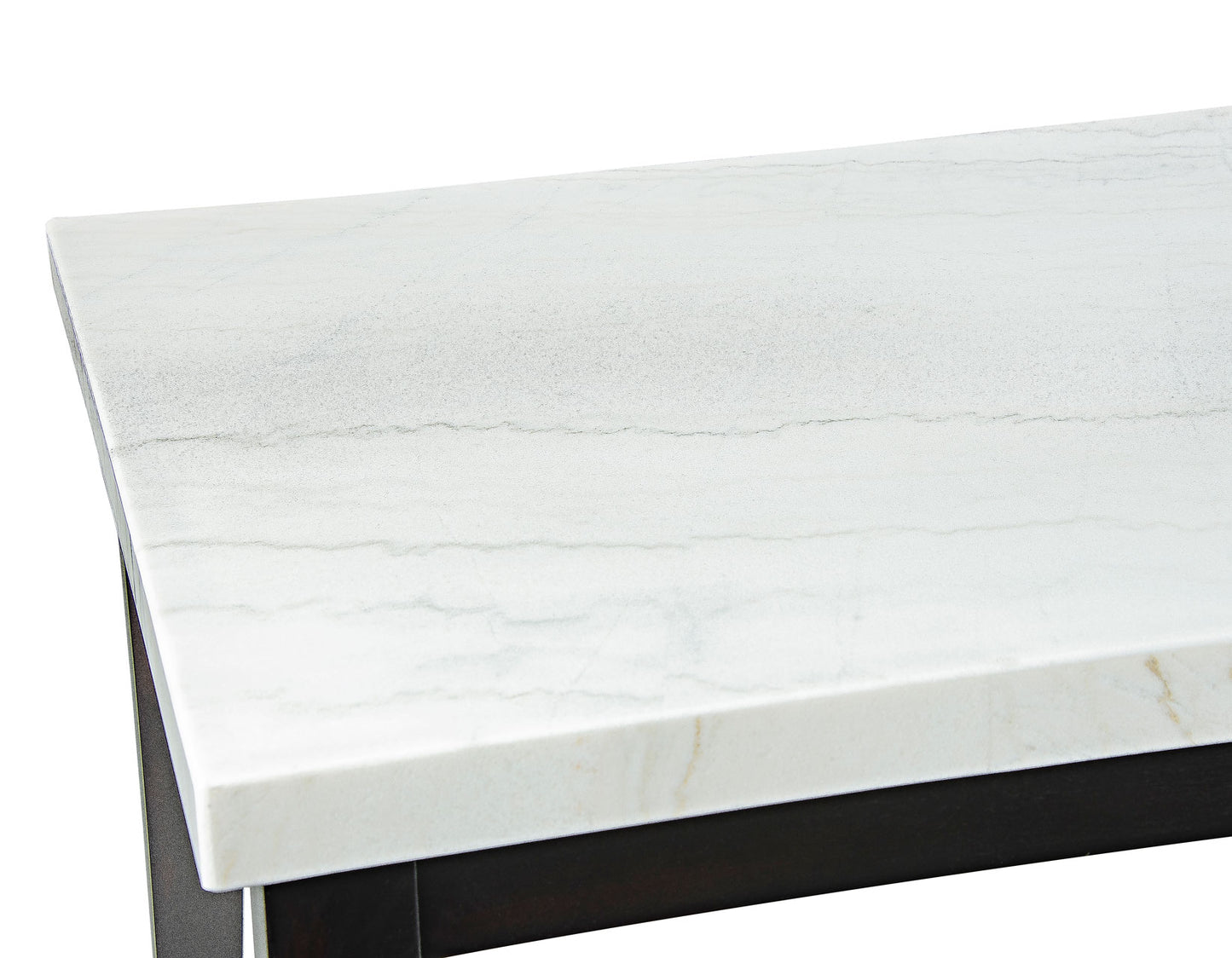 Mesa de comedor de mármol blanco Westby 