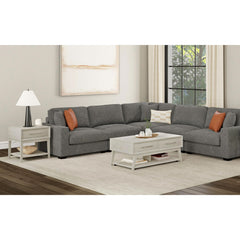 Westland 2PC Occasional Table Set in Almond-Coffee Table & End Table