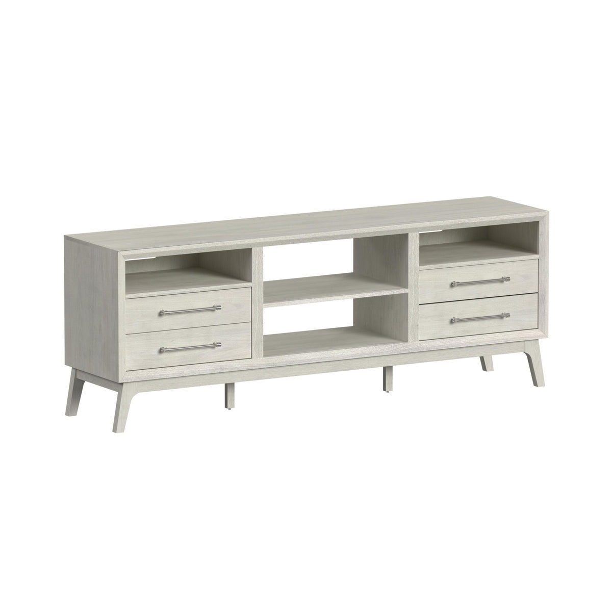Westland 3PC Entertainment Unit with 71" TV Console in Almond
