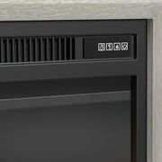 Westland KIT - 82" TV Console with Fireplace Insert in Almond