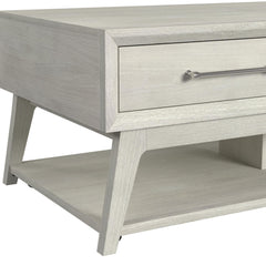 Westland Coffee Table with Casters in Almond
