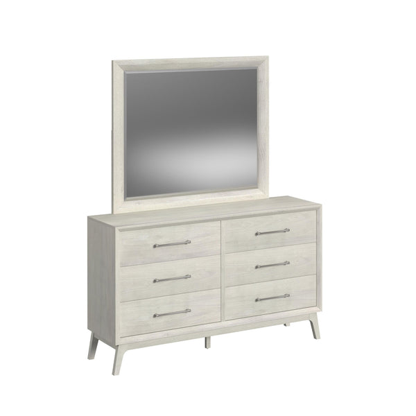 Westland Dresser And Mirror Set In Almond