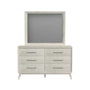 Westland Dresser and Mirror Set in Almond