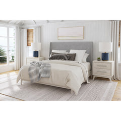 Westland Uph Bedroom Set with 2 Nightstands